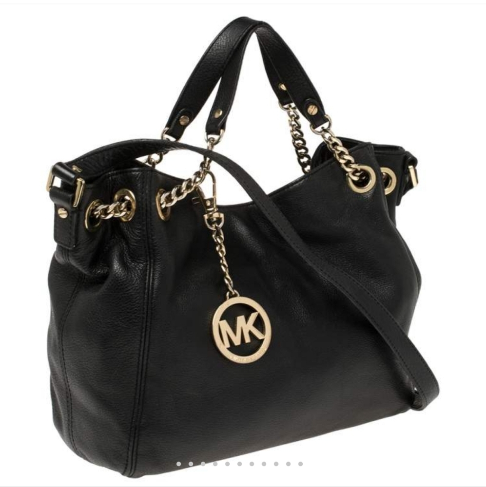 MICHAEL Michael Kors Green Leather Chain Bag - Picture 2 of 12